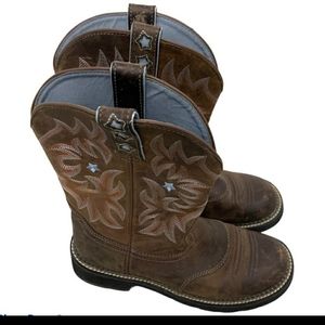 Ariat Probaby Fatbaby Western Boot leather 8.5